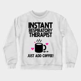 Okayest Respiratory Coffee Crewneck Sweatshirt